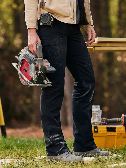 klær nei Wrangler kvinner riggs workwear ripstop ranger cargo pant svart (3wf60bk) 8V40821