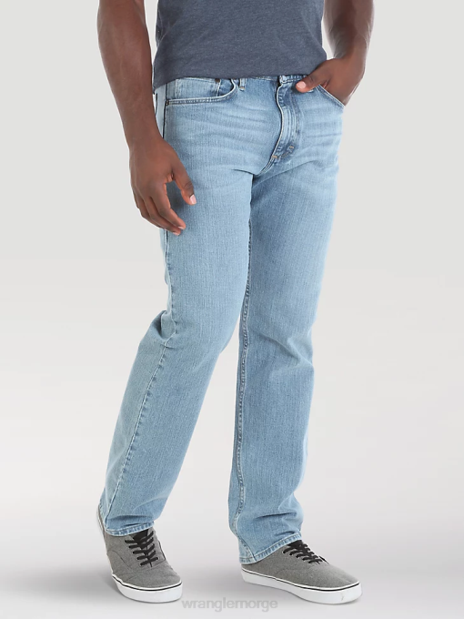 klær nei Wrangler menn autentisk avslappet passform flex jean steinvask-lys (10zm200sf) 8V40100