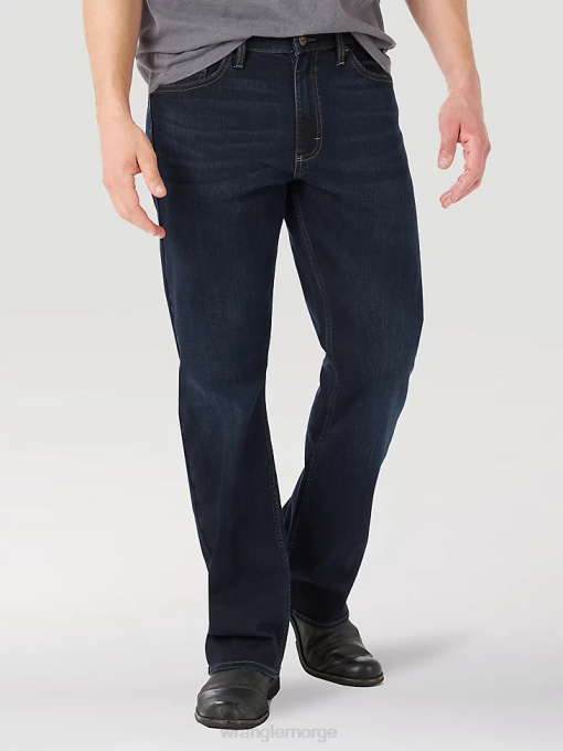 klær nei Wrangler menn autentisk bootcut jean med avslappet passform mørk havn (10zm4rbdh) 8V40124