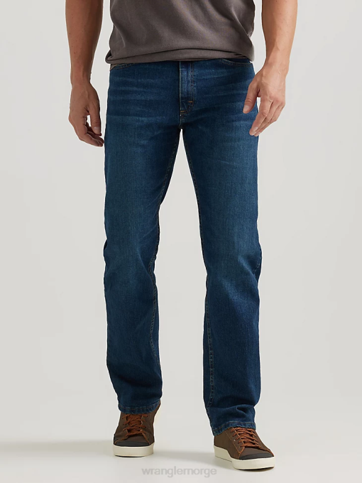 klær nei Wrangler menn autentisk normal passform komfort midje jeans rhodes (112318429) 8V40202