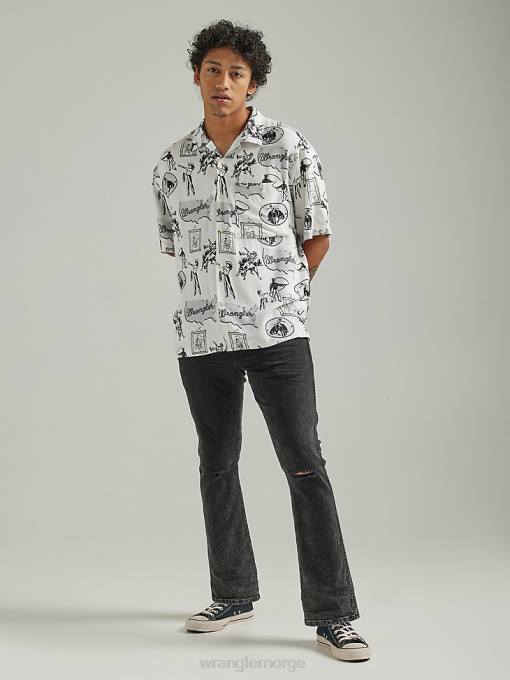 klær nei Wrangler menn ødelagt bootcut-jean harde dager netter (112332594) 8V40145