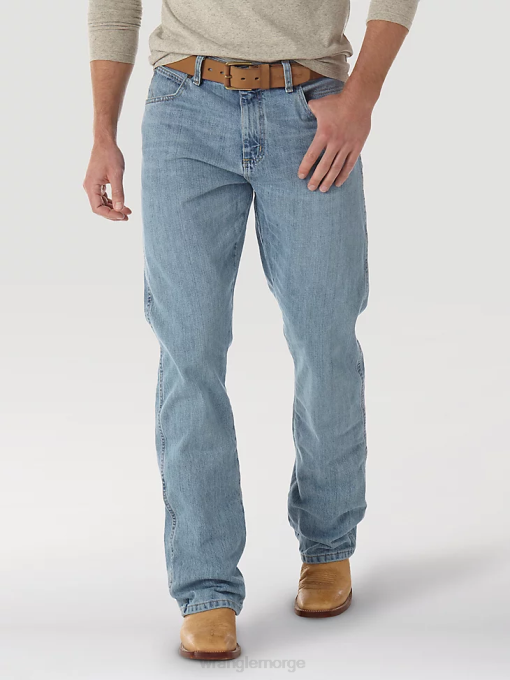 klær nei Wrangler menn retro bootcut jeans med avslappet passform emblem (wrt20cr) 8V4040