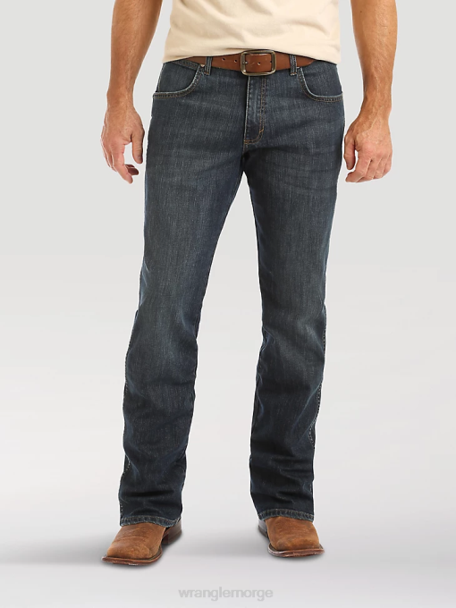 klær nei Wrangler menn retro bootcut jeans med avslappet passform falls city (wrt20fl) 8V4041