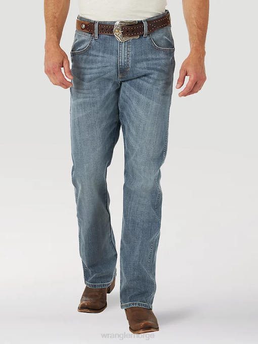 klær nei Wrangler menn retro bootcut jeans med avslappet passform greeley (10wrt20gl) 8V4039