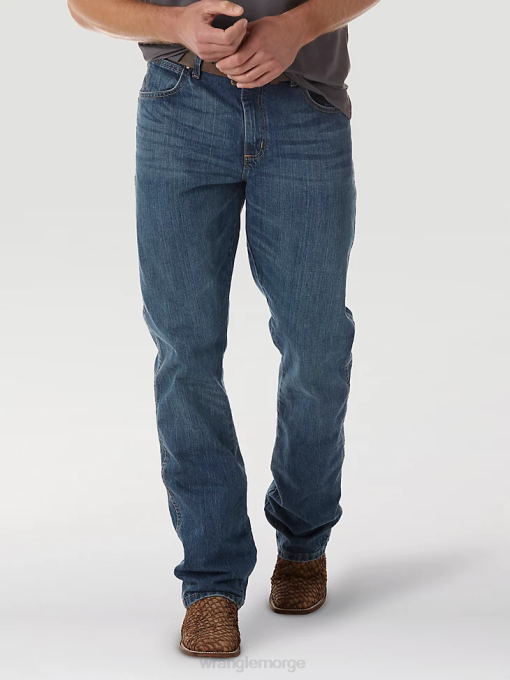 klær nei Wrangler menn retro bootcut jeans med avslappet passform tb vask (wrt20tb) 8V4042