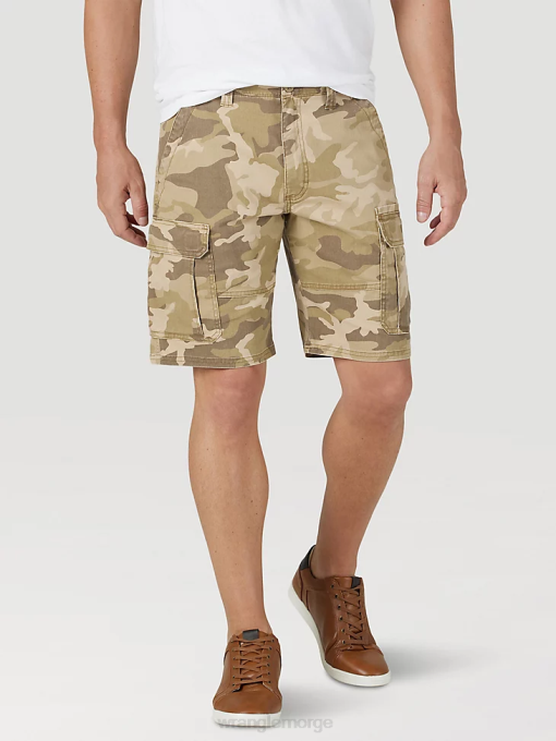 klær nei Wrangler menn autentikk stretch cargo short jungel almwood camo (112316283) 8V40560