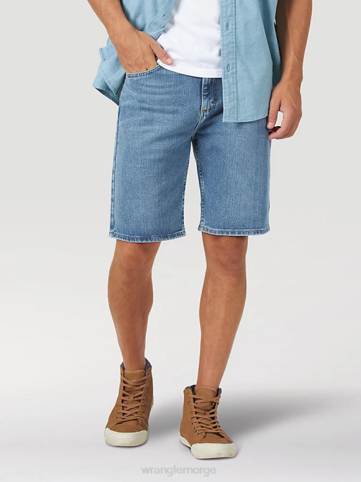 klær nei Wrangler menn autentisk avslappet jeanshorts steinvask-lys (10zm2s0sf) 8V40585
