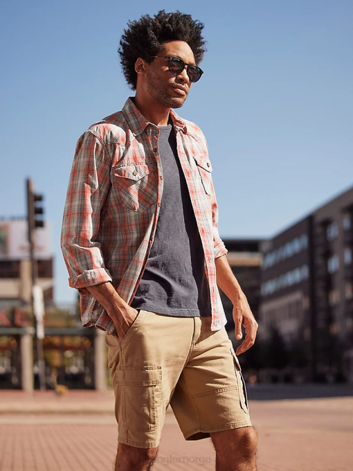 klær nei Wrangler menn femstjerners premium cargo short alm (112314921) 8V40511