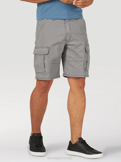 klær nei Wrangler menn femstjerners premium cargo short gunmetal (112314950) 8V40513
