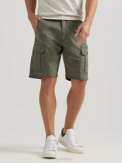 klær nei Wrangler menn femstjerners premium cargo short oliven (112336221) 8V40521