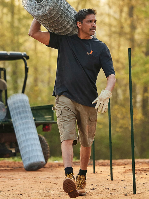 klær nei Wrangler menn riggs workwear ripstop ranger cargo short bark (3w360br) 8V40522