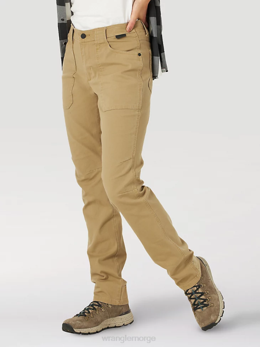 klær nei Wrangler kvinner atg by canvas pant elmwood (la825ew) 8V40811