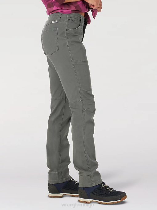 klær nei Wrangler kvinner atg by canvas pant mørk skygge (la825ds) 8V40813