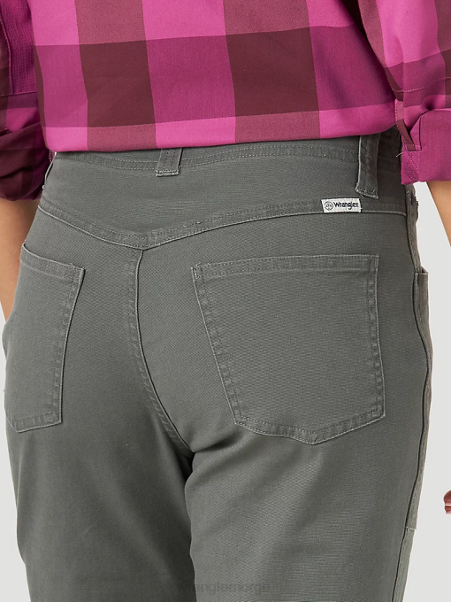 klær nei Wrangler kvinner atg by canvas pant mørk skygge (la825ds) 8V40813
