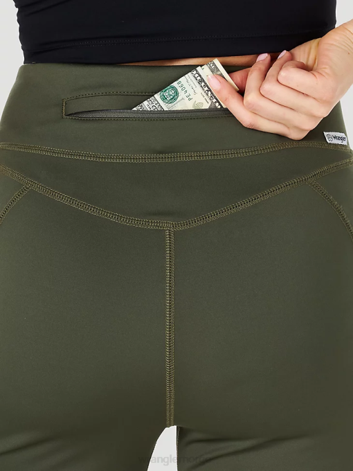 klær nei Wrangler kvinner atg by cargo leggings oliven (la201ov) 8V40814