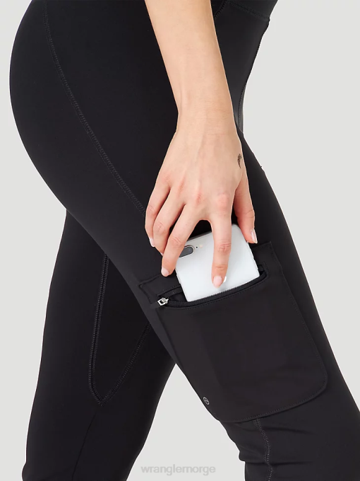 klær nei Wrangler kvinner atg by cargo leggings svart (la201bk) 8V40815