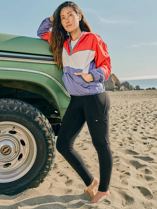 klær nei Wrangler kvinner atg by cargo leggings svart (la201bk) 8V40815