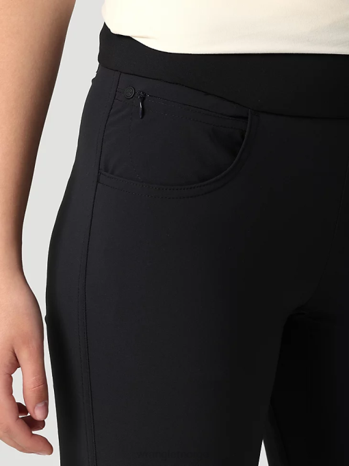 klær nei Wrangler kvinner atg by fwds pull-on pant jet black (112323827) 8V40810