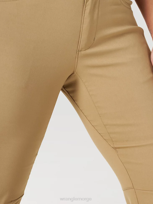 klær nei Wrangler kvinner atg by slim utility pant almwood (la110ew) 8V40818
