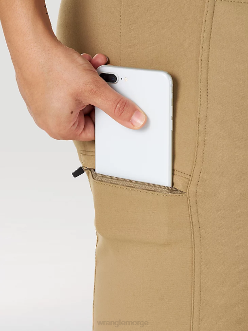 klær nei Wrangler kvinner atg by slim utility pant almwood (la110ew) 8V40818