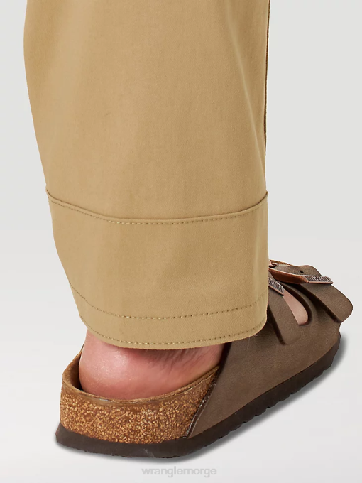 klær nei Wrangler kvinner atg by slim utility pant almwood (la110ew) 8V40818