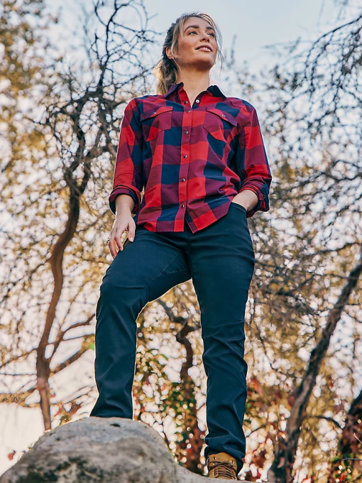 klær nei Wrangler kvinner atg by slim utility pant svart (la110bk) 8V40819