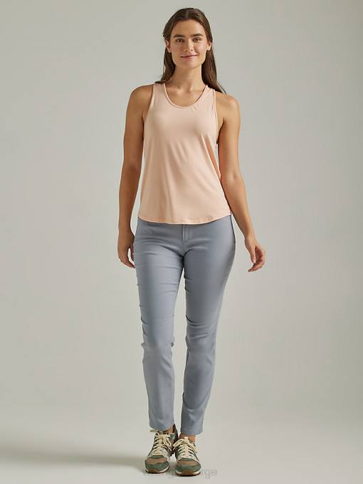 klær nei Wrangler kvinner atg by slim utility pant tradewinds (112331342) 8V40817