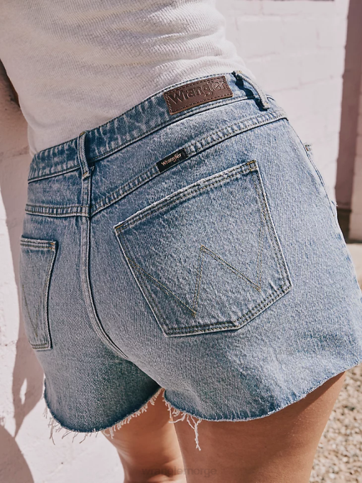 klær nei Wrangler kvinner høy stige vintage cut-off kort bloom (112335762) 8V40833