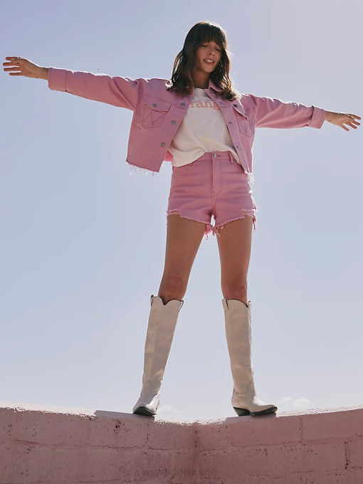 klær nei Wrangler kvinner høy stige vintage cut-off kort bær (112333536) 8V40835