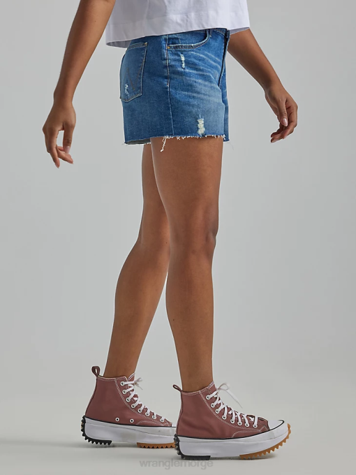 klær nei Wrangler kvinner høy stige vintage cut-off kort grusvei (112327627) 8V40836