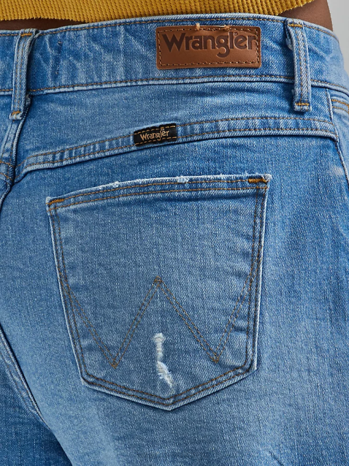 klær nei Wrangler kvinner høy stige vintage cut-off kort lett vask (112327626) 8V40841