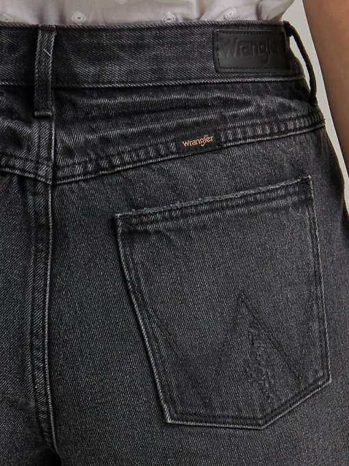 klær nei Wrangler kvinner høy stige vintage cut-off kort måneskinn (112333535) 8V40834
