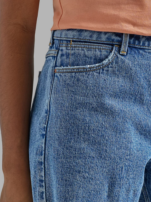 klær nei Wrangler kvinner høy stigning midt på låret kort topas (112333477) 8V40827