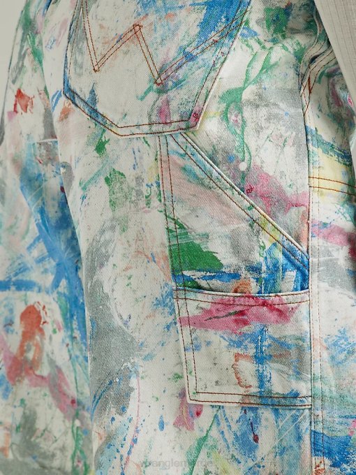 klær nei Wrangler kvinner omarbeidet kort lys stein (wbrwsls) 8V40822