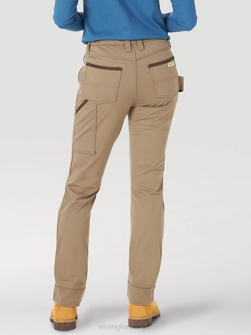 klær nei Wrangler kvinner riggs workwear ripstop ranger cargo pant gyllen khaki (3wf60gk) 8V40820