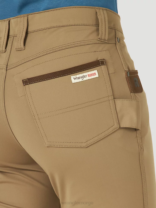 klær nei Wrangler kvinner riggs workwear ripstop ranger cargo pant gyllen khaki (3wf60gk) 8V40820