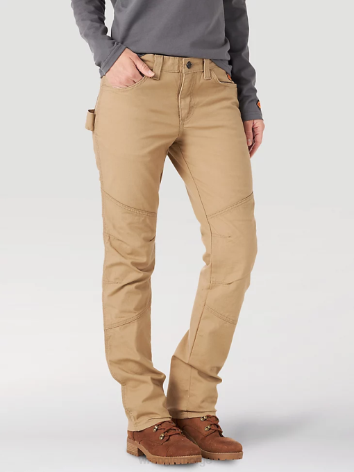 klær nei Wrangler kvinner riggs workwear ripstop ranger cargo pant gyllen khaki (3wf60gk) 8V40820