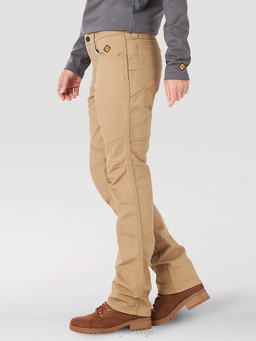 klær nei Wrangler kvinner riggs workwear ripstop ranger cargo pant gyllen khaki (3wf60gk) 8V40820