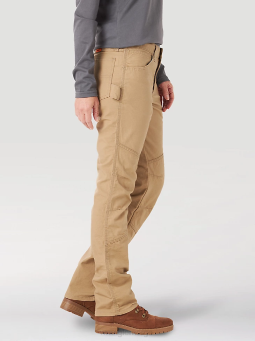 klær nei Wrangler kvinner riggs workwear ripstop ranger cargo pant gyllen khaki (3wf60gk) 8V40820