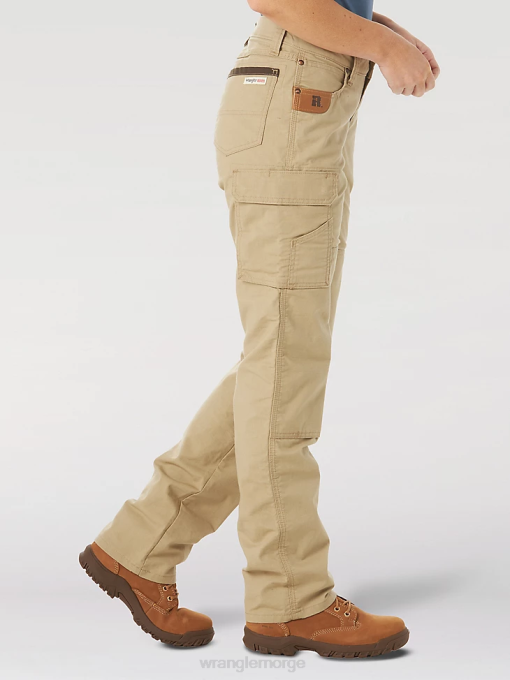 klær nei Wrangler kvinner riggs workwear ripstop ranger cargo pant gyllen khaki (3wf60gk) 8V40820