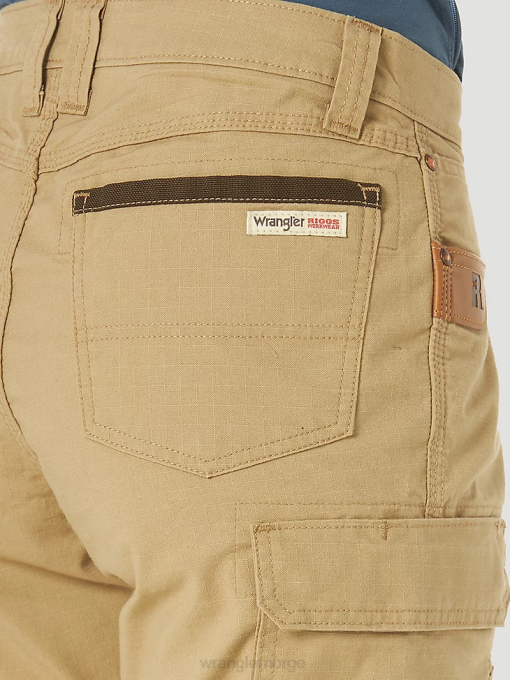 klær nei Wrangler kvinner riggs workwear ripstop ranger cargo pant gyllen khaki (3wf60gk) 8V40820