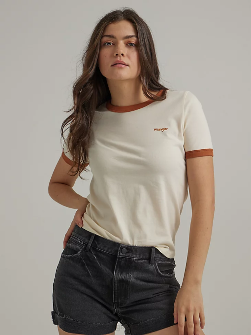 klær nei Wrangler kvinner ødelagt denim rullkort måneskinn (112334745) 8V40850