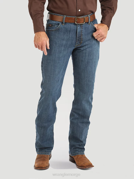 klær nei Wrangler menn 20x active flex slim fit jeans steinblå (02mcwst) 8V40120
