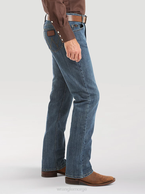 klær nei Wrangler menn 20x active flex slim fit jeans steinblå (02mcwst) 8V40120