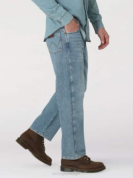 klær nei Wrangler menn Heritage redding jean med løs passform vintervask (112320975) 8V40186