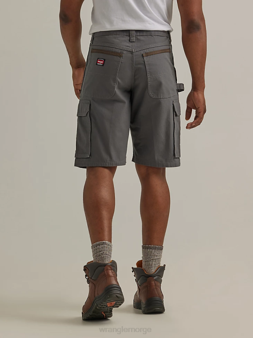 klær nei Wrangler menn arbeidsklær ranger cargo short grafitt (112337766) 8V40600