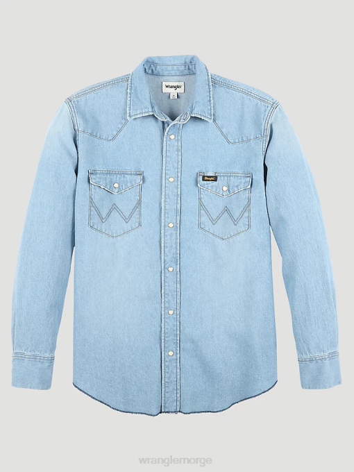 klær nei Wrangler menn arv arbeidsskjorte sunfade (112335476) 8V40475