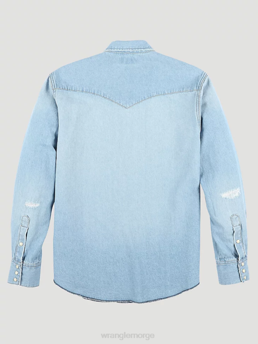 klær nei Wrangler menn arv arbeidsskjorte sunfade (112335476) 8V40475