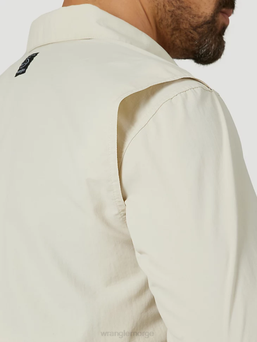 klær nei Wrangler menn atg angler langermet skjorte pelikan (10nsb75pn) 8V40340