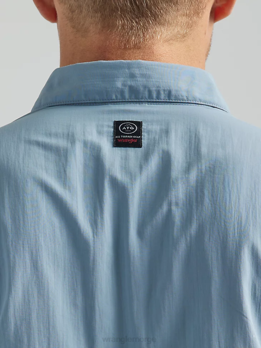 klær nei Wrangler menn atg angler langermet skjorte tradewinds (112333906) 8V40653